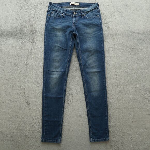 Levi's Jeans Women's Size 26 Blue Low-Rise Demi Curve Skinny Denim 30.5" Inseam - Picture 1 of 16